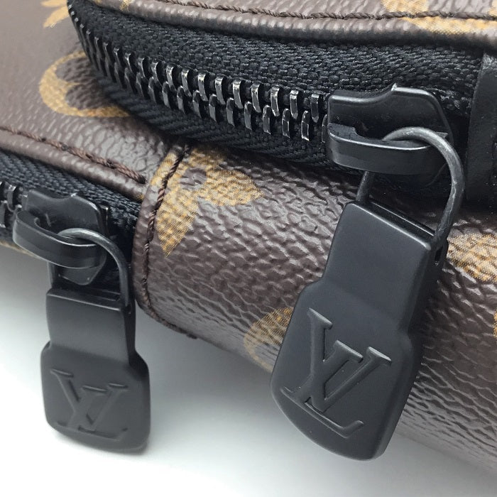 Louis Vuitton Avenue Sling Bag Monogram Macassar Body Bag