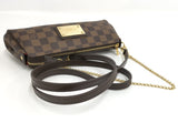 Louis Vuitton Eva 2way Shoulder Bag Damier Ebene