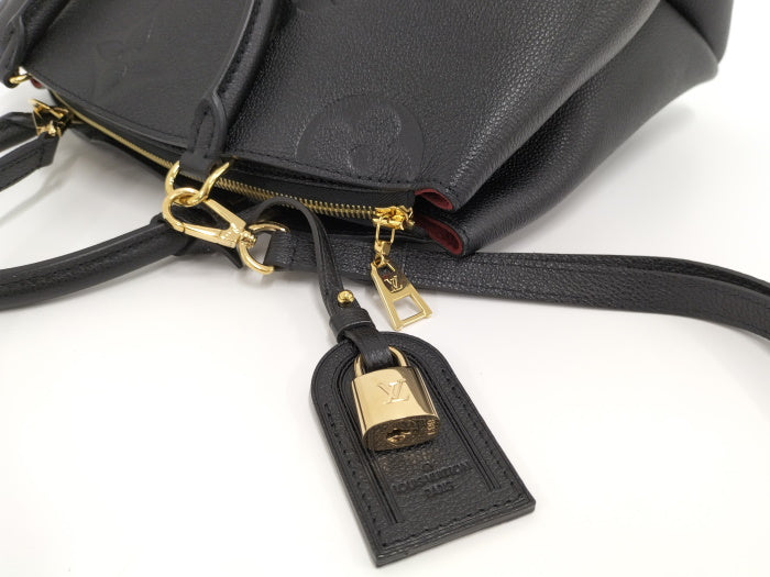 Louis Vuitton Grand Palais MM Monogram Emplant Leather Noir Black