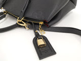 Louis Vuitton Grand Palais MM Monogram Emplant Leather Noir Black