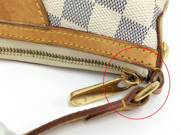 Louis Vuitton Syracusa PM Shoulder Bag Damier Azur