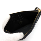 Louis Vuitton Monogram Emplant Pochette Melanie BB Long Wallet Pouch
