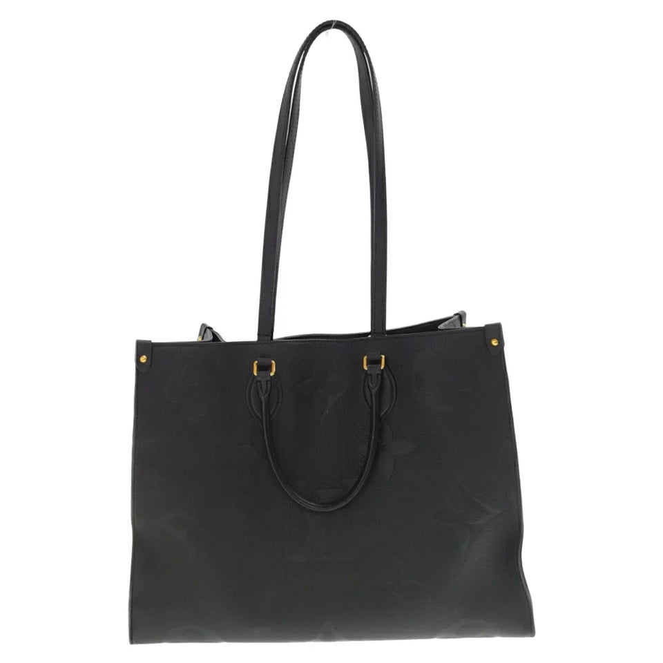 Louis Vuitton Monogram Giant On The Go GM Shoulder Bag 2way Bag Black