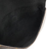 Louis Vuitton Monogram Twice Shoulder Bag Pochette Diagonal Noir Black