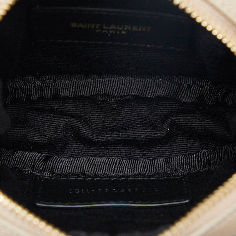 Saint Laurent- Cassandra Baby Mini Chain Shoulder Bag Beige