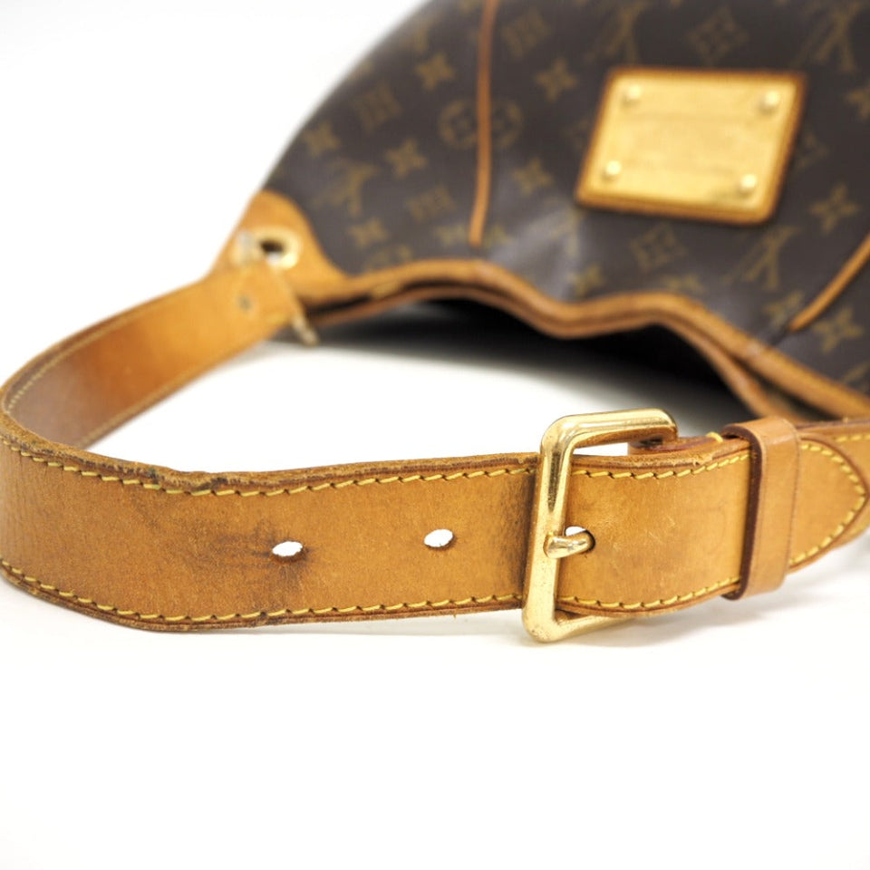 Louis Vuitton Galliera PM One Shoulder Monogram Shoulder Bag Brown