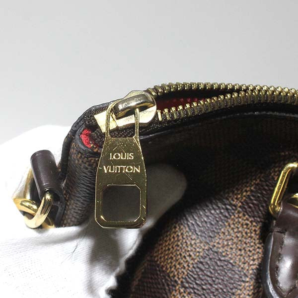 Louis Vuitton Damier Sienna PM 2way Handbag Shoulder Bag