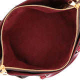 Louis Vuitton Flower Zipped Tote MM Monogram Bordeaux Red