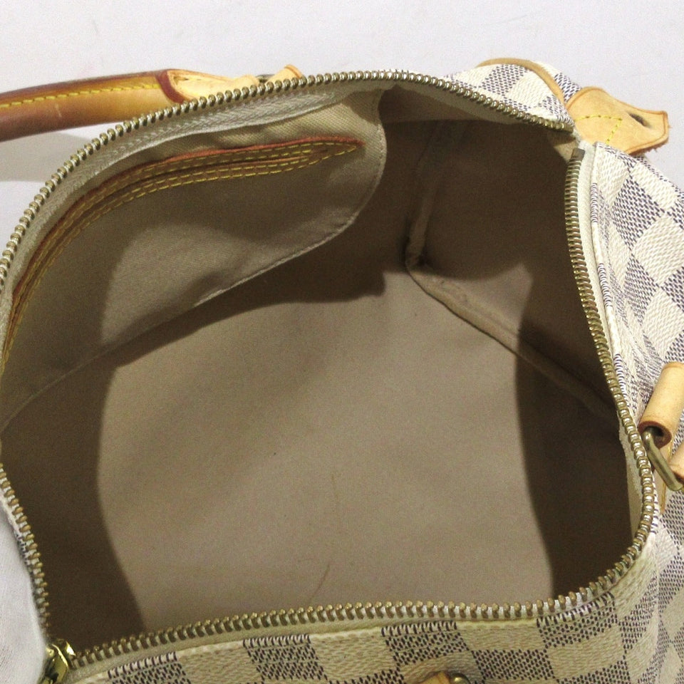 Louis Vuitton Speedy 30 Handbag Azure Damier
