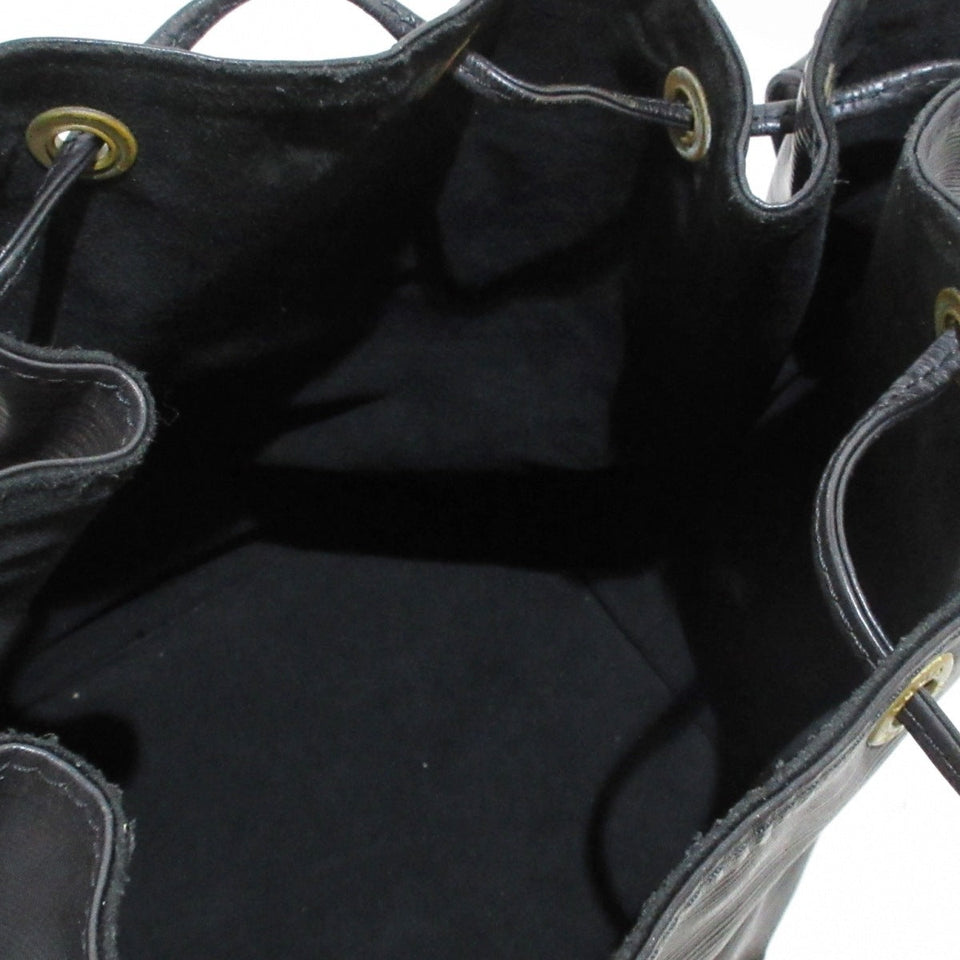 Louis Vuitton Noe Shoulder Bag Noir Leather