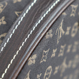 Louis Vuitton Bucket PM Tote Bag Monogram Minilan Leather Dark
