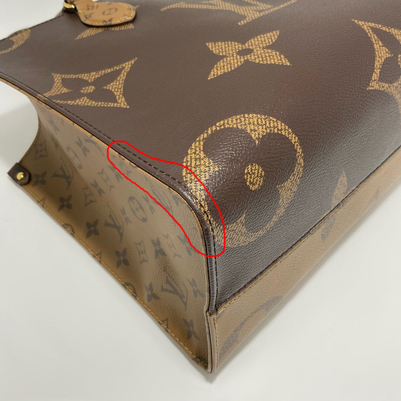 Louis Vuitton On The Go MM Giant Reverse Monogram Shoulder Bag