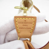 Louis Vuitton Pochette Accessoire Pouch Canvas Damier Azur