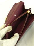 Louis Vuitton Portefeuil Pallas Noir Monogram Shoulder Bag Red