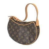 Louis Vuitton Pochette Croissant Monogram Brown One Shoulder Bag