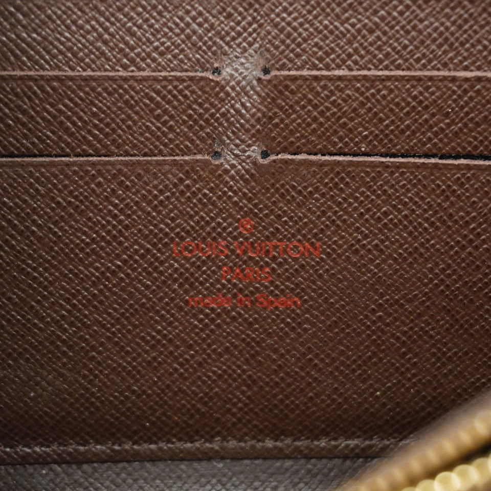 Louis Vuitton Long Wallet Damier Zippy Wallet