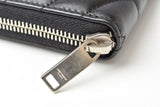 Saint Laurent- Paris Wallet Long Wallet Leather Black