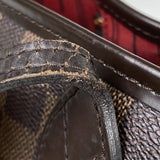Louis Vuitton Neverfull MM Shoulder Bag Damier Brown