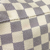 Louis Vuitton Sperone Backpack Daypack Rucksack Damier Azur White