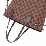 Louis Vuitton Damier Neverfull PM Tote Bag Ebene Serie Brown