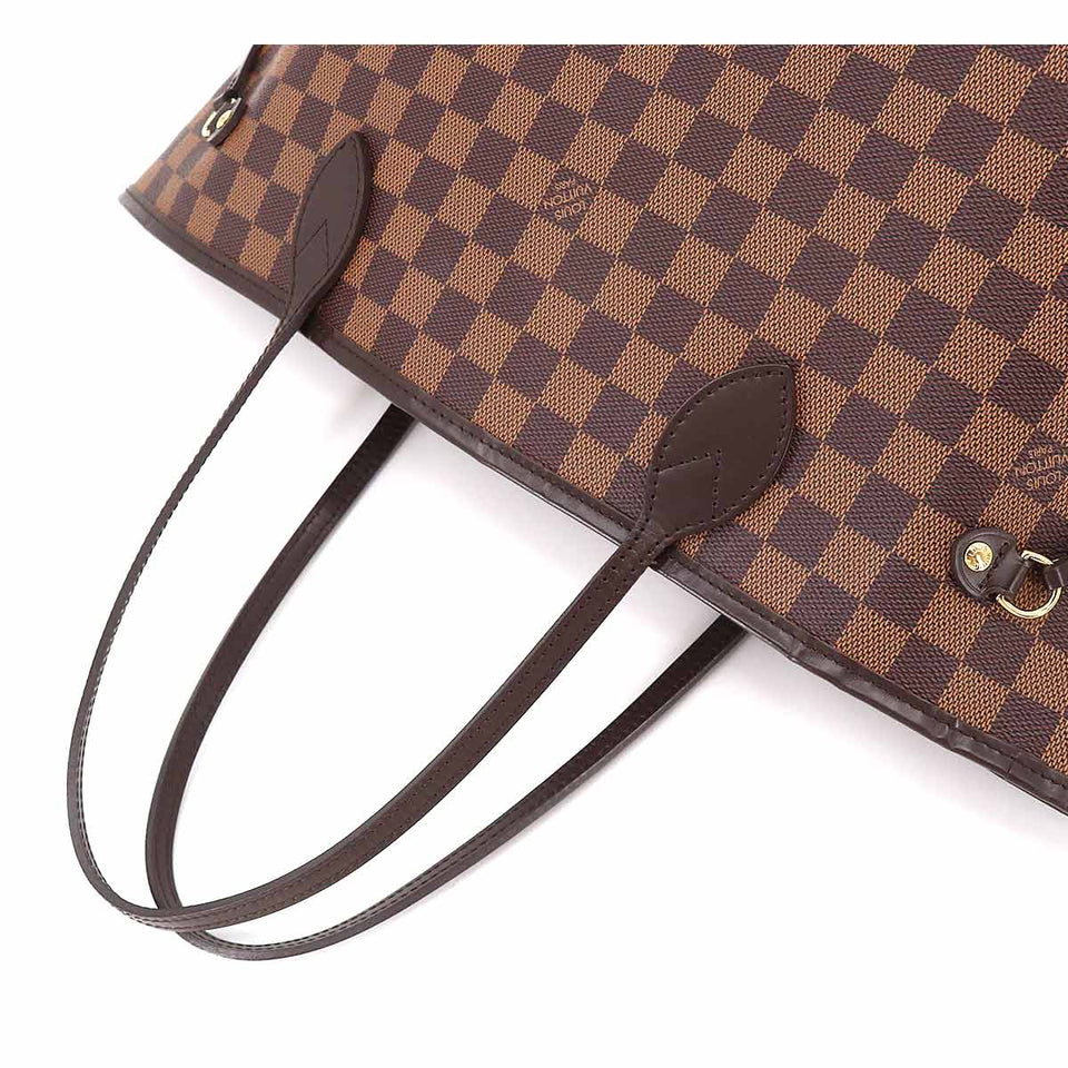 Louis Vuitton Damier Neverfull MM Tote Bag Ebene