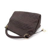 Louis Vuitton Monogram Implant Artsy MM Shoulder Bag Leather
