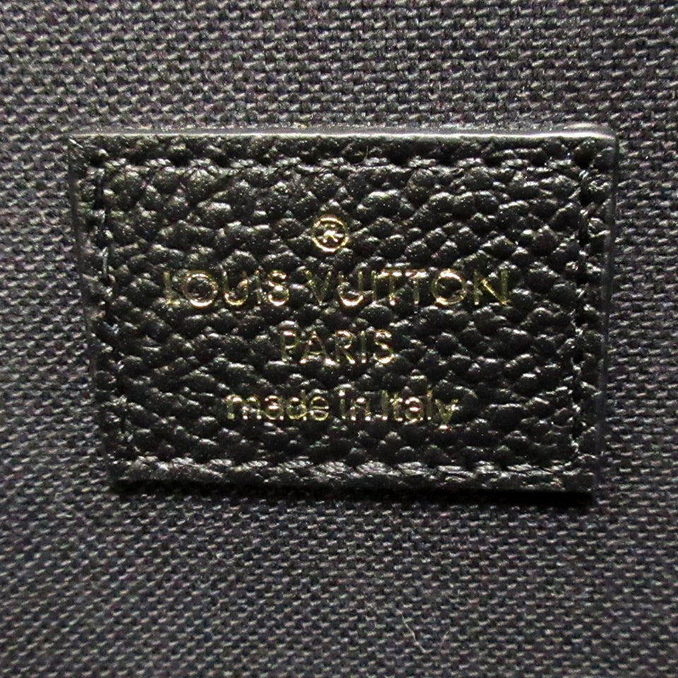 Louis Vuitton Pochette Felicie Wallet Noir Monogram Empreinte Leather