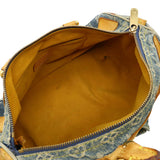 Louis Vuitton Monogram Denim Neo Speedy Handbag Mini Boston Bag