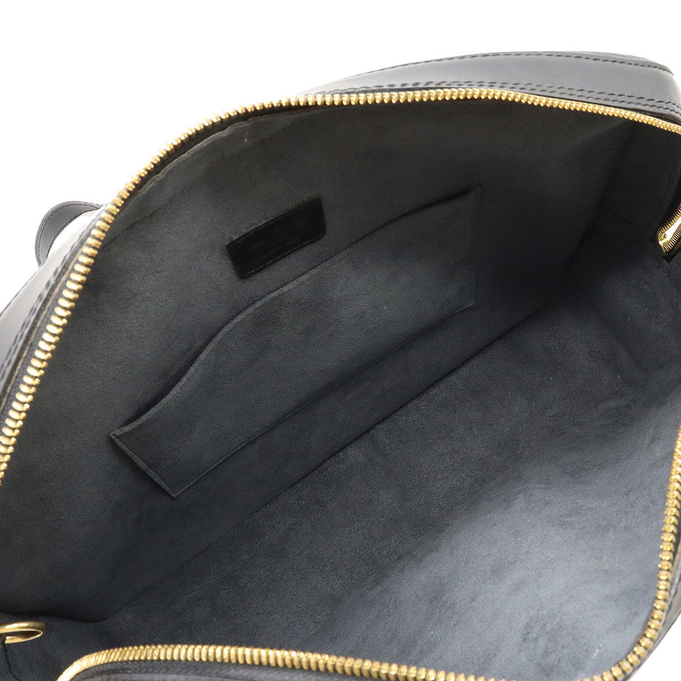 Louis Vuitton Epi Voltaire shoulder bag  Noir black gold hardware