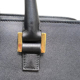 Saint Laurent- Small Cabas Black Leather Calf