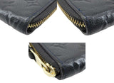 Louis Vuitton Monogram Empreinte Portefeuille Secret Ron Round Zipper Long Wallet