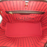 Louis Vuitton Neverfull MM Tote Coated Canvas Damier Ebene