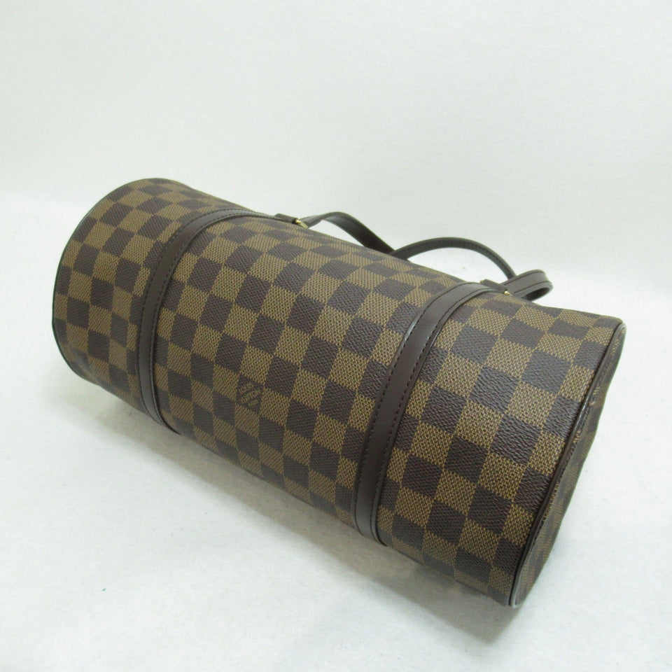 Louis Vuitton Papillon 30 Shoulder Bag PVC Coated Canvas Damier