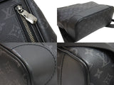Louis Vuitton Backpack Steamer Monogram Eclipse Canvas Black
