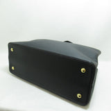 Louis Vuitton Capucines GM Taurillon Shoulder Bag Black