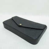 Louis Vuitton Pochette Felicie Shoulder Bag Leather Monogram Implant