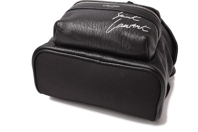 Saint Laurent- Backpack Rucksack Mini Leather Black