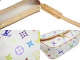 Louis Vuitton Shoulder Bag Sologne Pochette White Multicolor