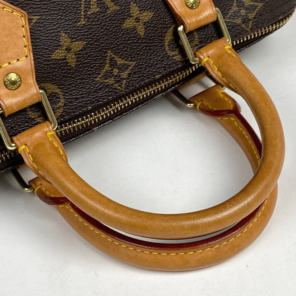 Louis Vuitton Speedy 25 Boston Bag Commuter Monogram Brown