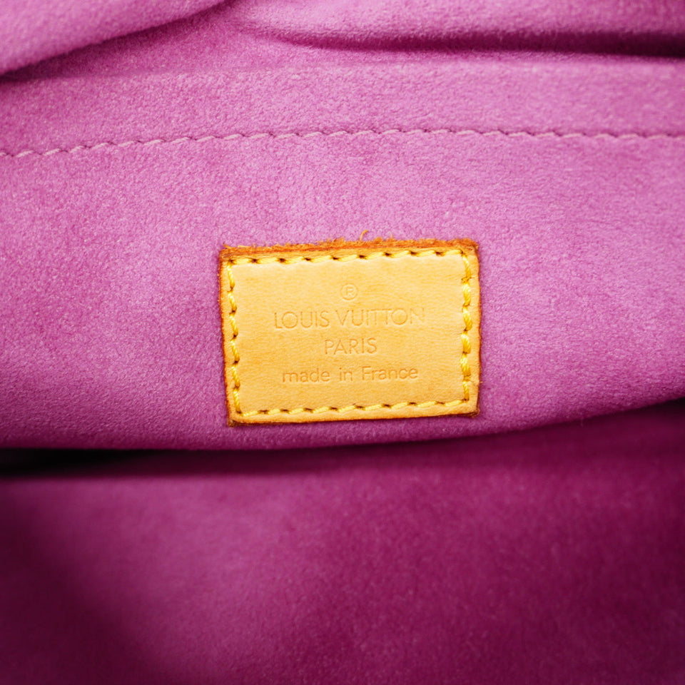 Louis Vuitton Handbag Monogram Denim Neo Speedy Fuchsia