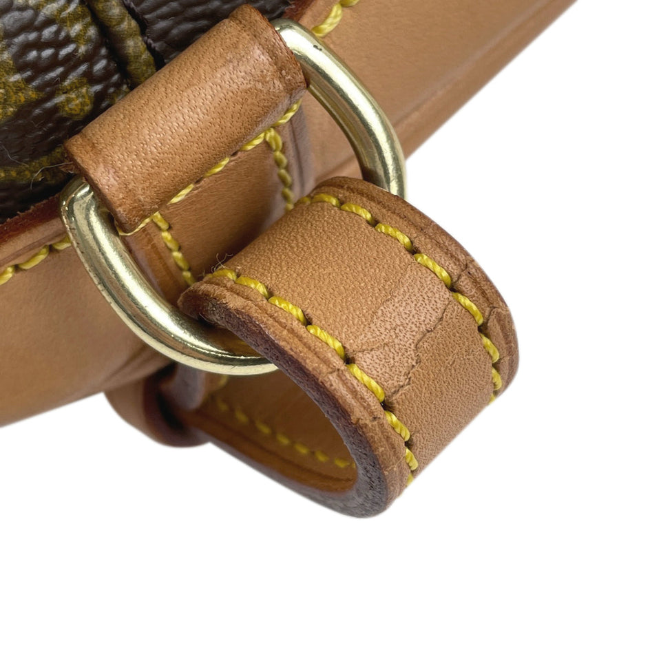 Louis Vuitton Montsouris Backpack Daypack Rucksack Monogram Brown