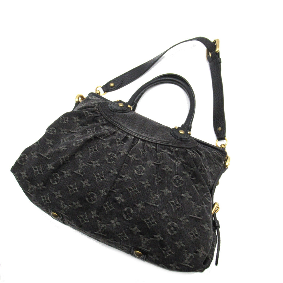 Louis Vuitton Neo Cabby MM 2way Shoulder Bag Canvas Denim Monogram