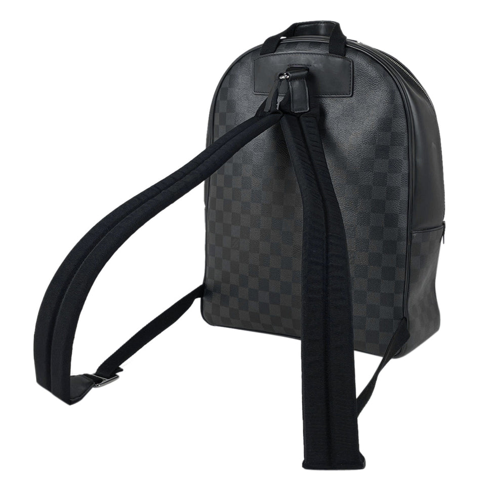 Louis Vuitton Josh Backpack Daypack Rucksack Damier Graphite Black
