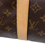 Louis Vuitton Keepall Bandouliere Boston Bag Monogram Brown