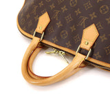 Louis Vuitton Monogram Alma Voyage MM Boston Bag Brown