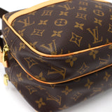 Louis Vuitton Reporter PM Shoulder Bag Monogram Brown