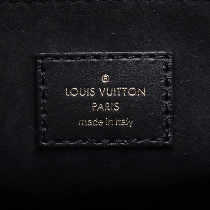 Louis Vuitton On The Go PM 2way Bag Monogram Emplant Noir Black