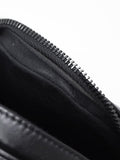 Saint Laurent- Paris Vinyl Chain Shoulder Bag Black