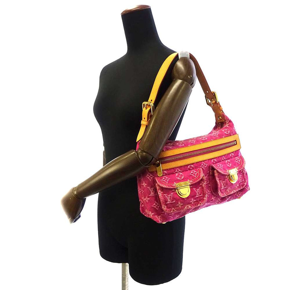 Louis Vuitton Shoulder Bag Monogram Denim Baggy PM