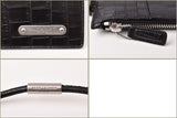 Saint Laurent- Paris Coin Case Card Case Neck Strap Embossed Black